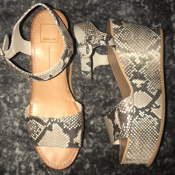 DOLCE VITA Shoes - DOLCE VITA SNAKESKIN PLATFORMS